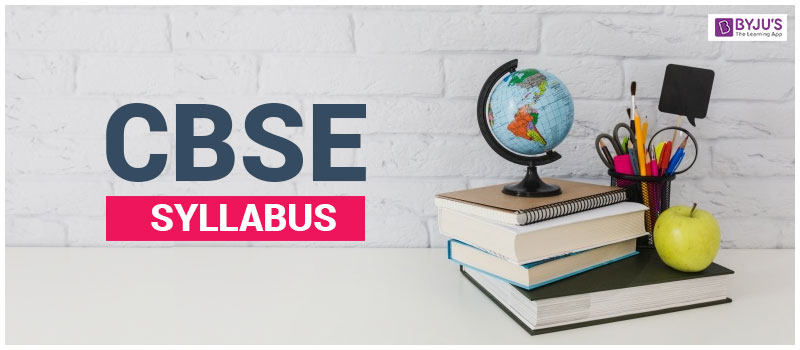 Latest CBSE Syllabus