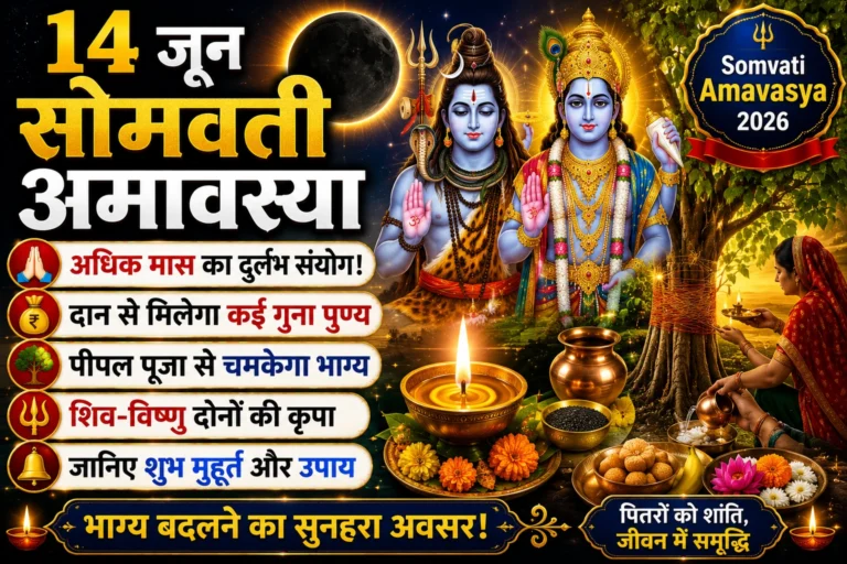 14 जून को सोमवती अमावस्या