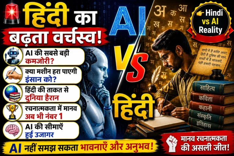 हिंदी भाषा का बढ़ता वर्चस्व