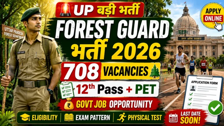 UP Forest Guard Recruitment